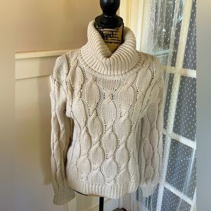 Hippie Rose Cowlneck Sweater.